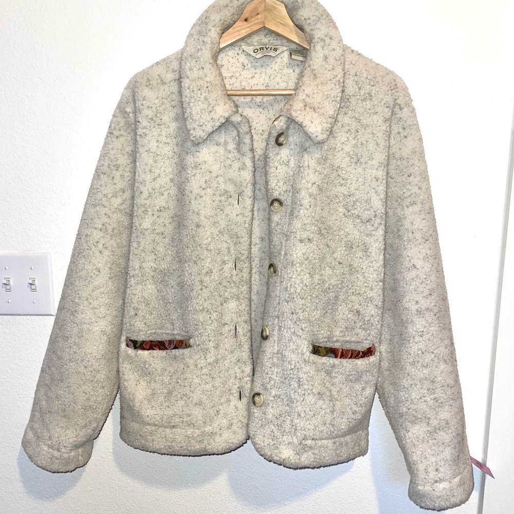 OVRIS Sherpa Jacket Size LARGE